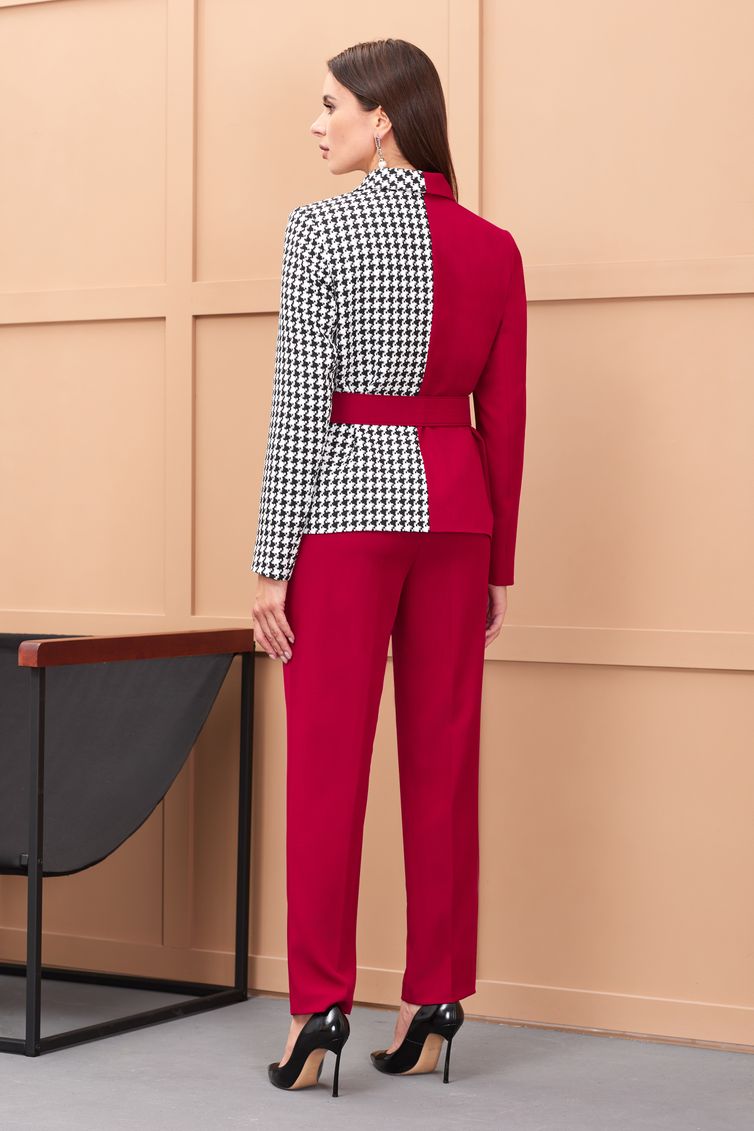 Костюм Galean Style арт. 900-2 красный брючный