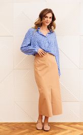 Юбка GIZART 35348/1 мокко мусс