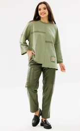 Sweatshirt Ma Cherie 1109 xaki