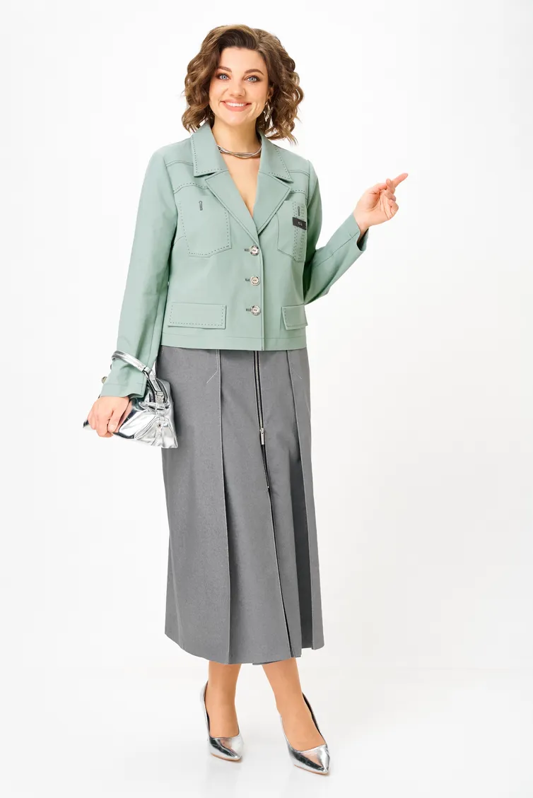 Костюм Aira Style арт. 24139 зеленый