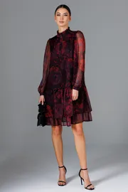 Sukienka Buter New #2881 bordo