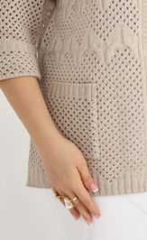 Кардиган BONADI 2187 лен