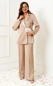 Suit Beautiful & Free #6398 latte