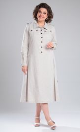 Dress Celentano 5015.2 len bezh