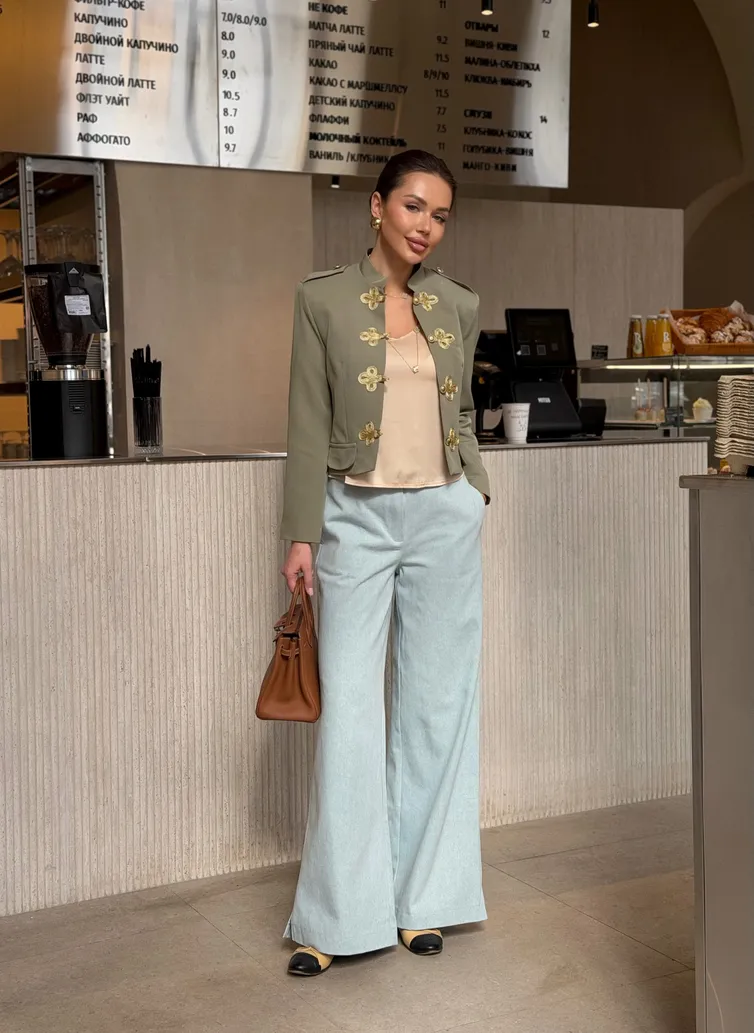 Spodnie Aura chic life #4186. 170