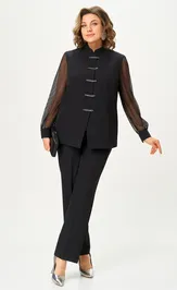 Suit Vilena-fashion 1208 chernyj