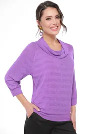 Bluzka DS Trend #B-1807-0303-05 (sirenevaya letuchaya mysh)