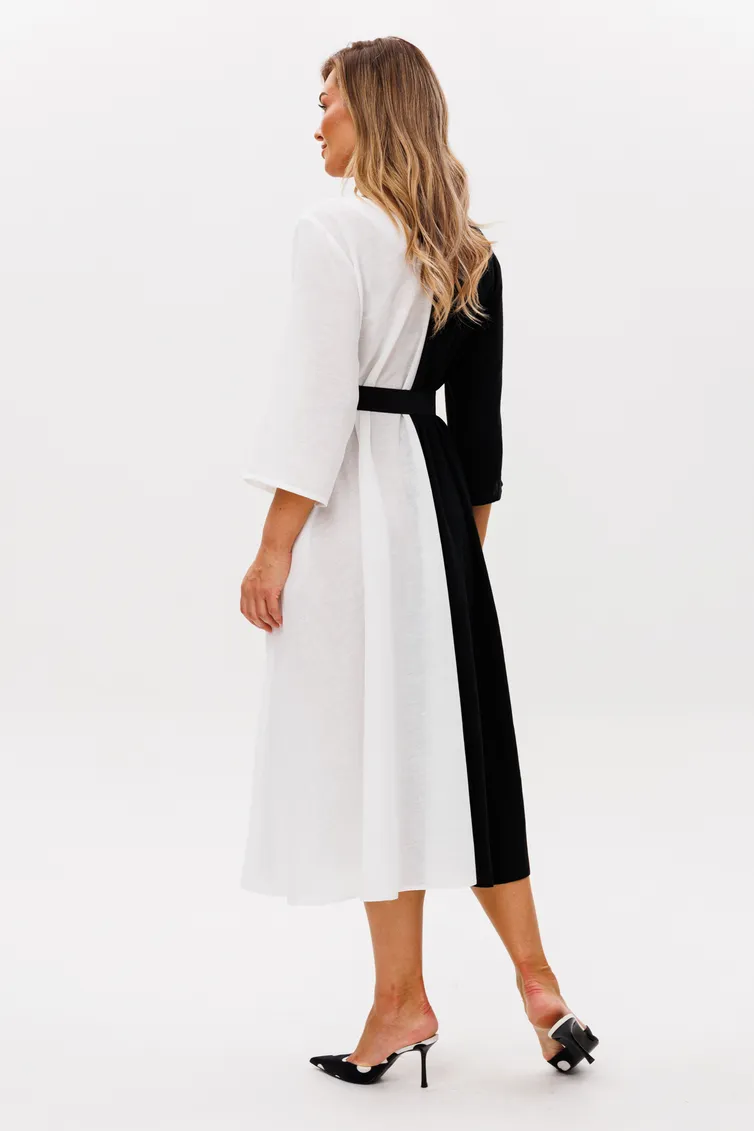 Dress Anastasia #1243.1 cherno-belyj