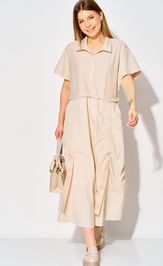 Платье LAIKONY L-254 бежевый