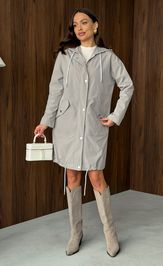 Куртка PRATA wear S032 серый