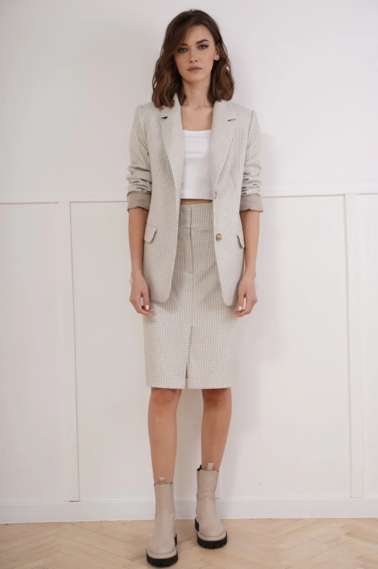 Żakiet Fantazia Mod #4166 bezh+bir