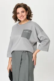Костюм Michel Chic арт. 1362/1 серый, клетка