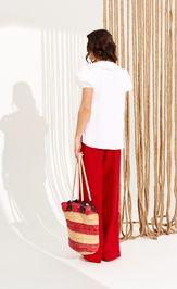 Блузка Elletto Life 13954 белый