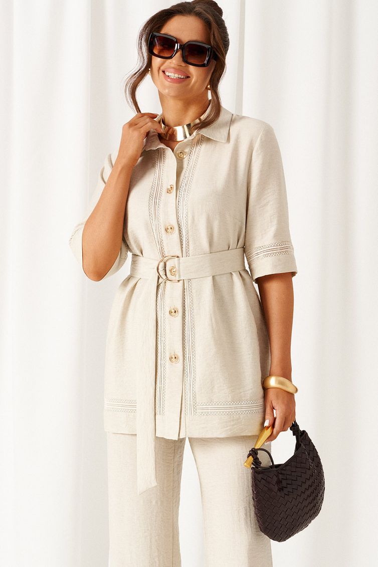 Костюм Beautiful & Free арт. 6461 бежевый