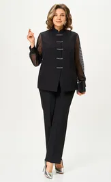 Suit Vilena-fashion 1208 chernyj