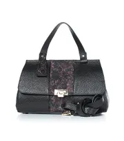 Torba Galanteya #24s901k45 chernyj/bordo