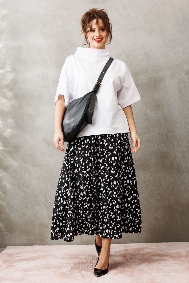 Комплект Anastasia арт. 1316 бело-черный