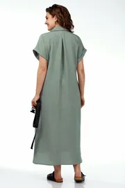 Платье Michel Chic арт. 993/1 олив = 993/2 т.олив