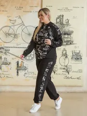 Spodnie NOVITA #1363 chernyj