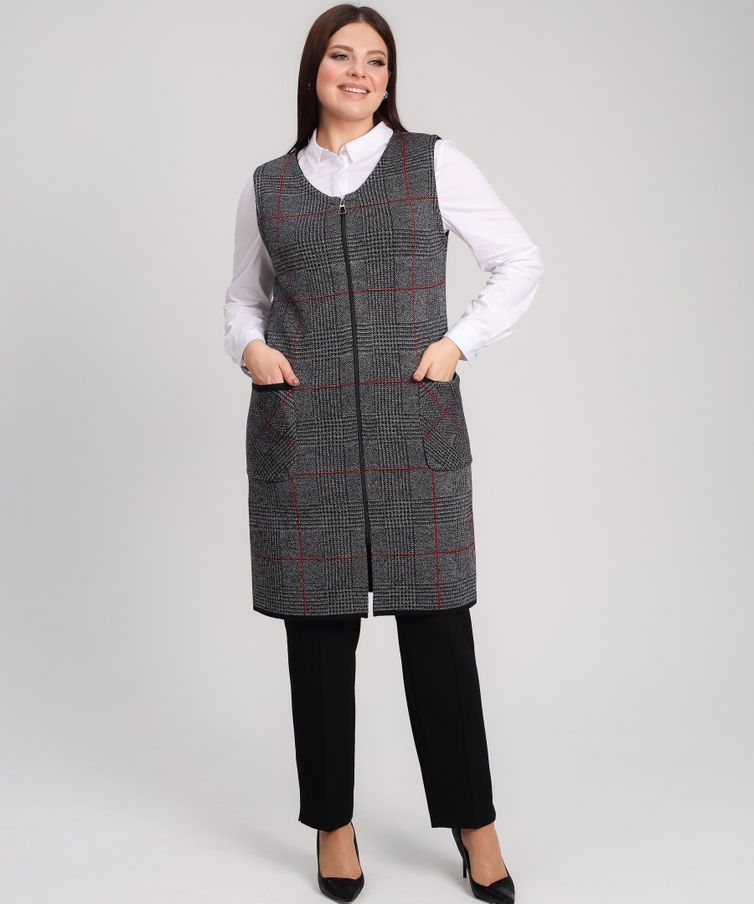 Джемперы, кардиганы, жакеты BONADI арт. 1926 серый