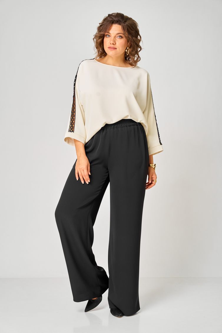 Костюм Rumoda арт. 2275 дл.р. молочный-черный