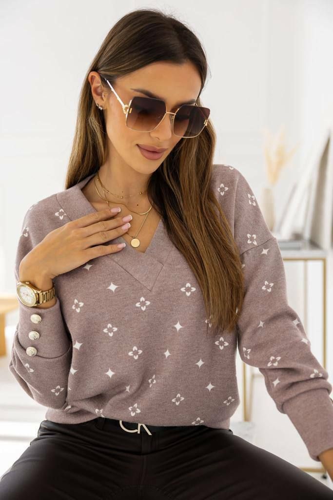 Jumper nika.pl #022501 PP-5 Lui bezhevyj
