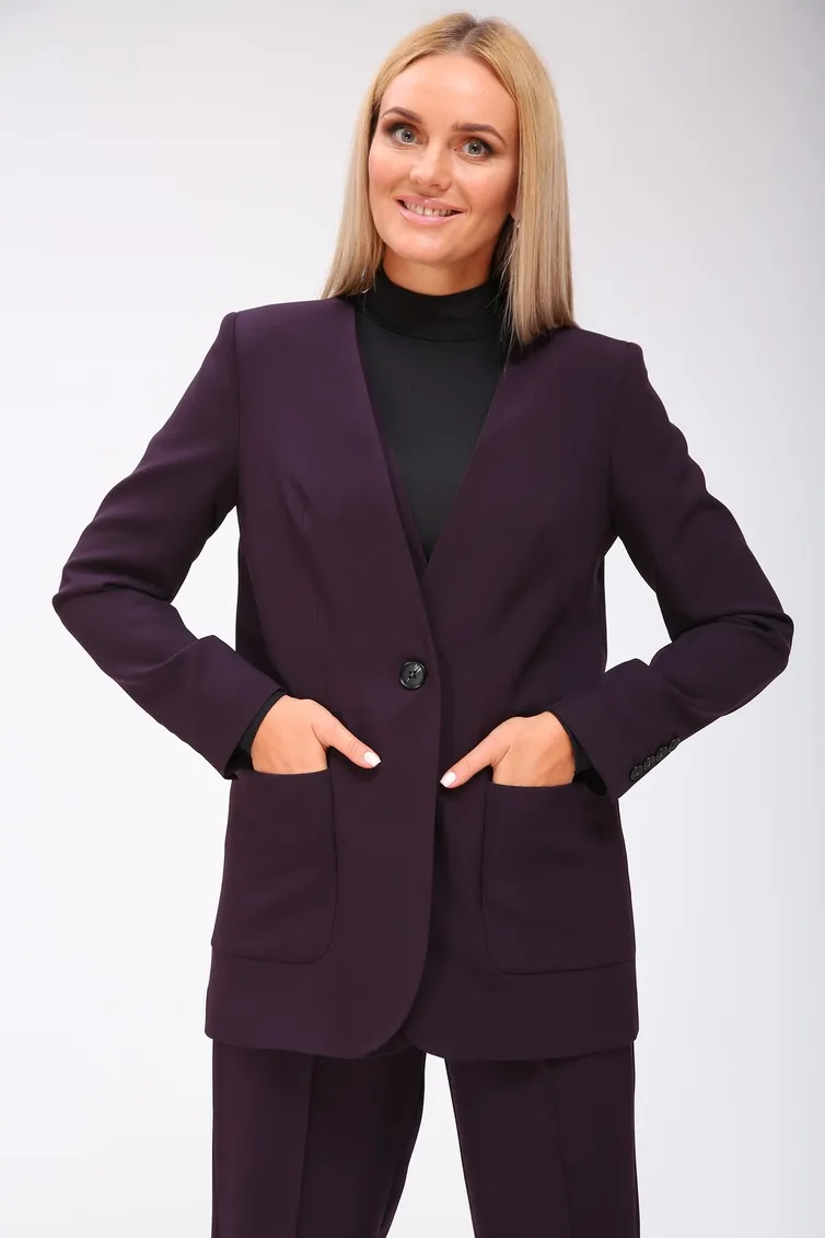 Garnitur Vilena-fashion #740 baklazhan