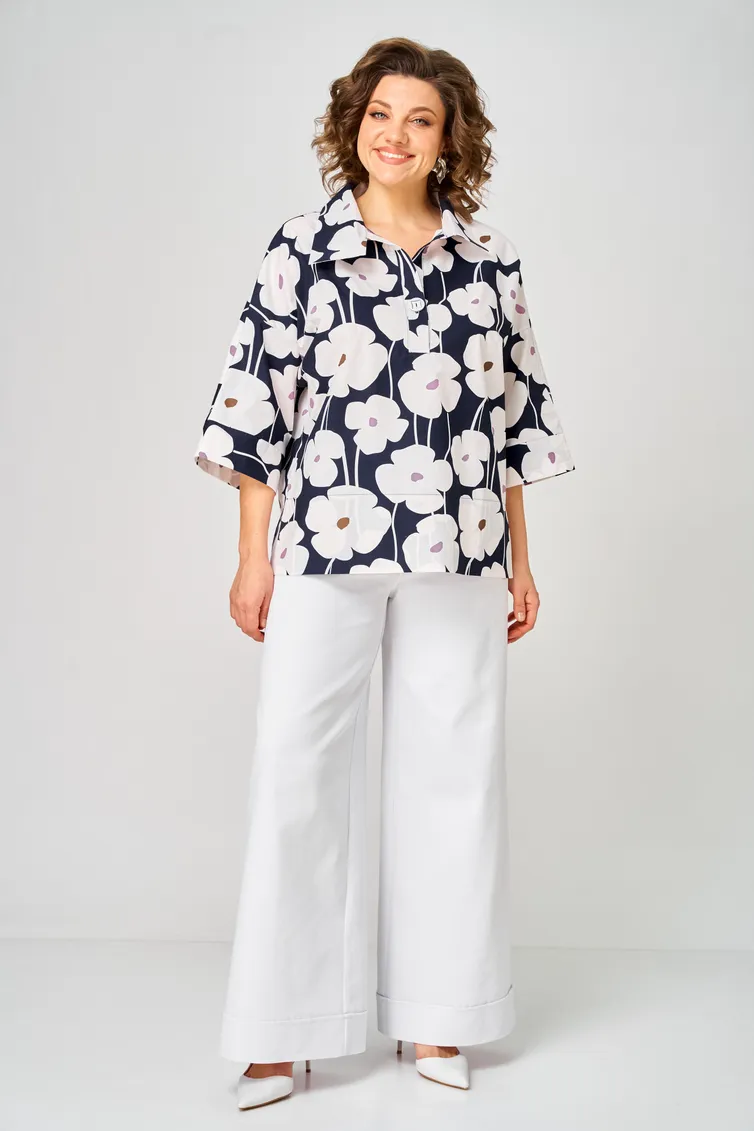 Blouse Michel Chic #786/1 cvety