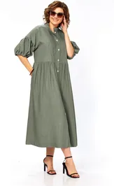 Dress Milora 1451 zelenyj