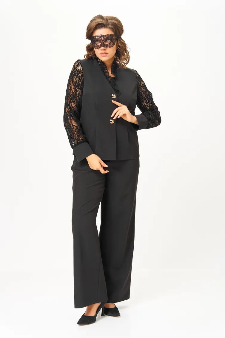 Garnitur Vilena-fashion #1130 chernyj