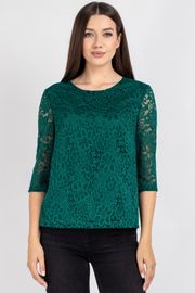 Blouse VIZAVI #704 izumrud