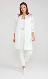 Sweter BONADI 2214 belyj