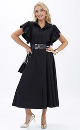 Dress ALANI 2445 chernyj
