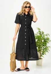 Sukienka Ava fashion #M-187 chernyj