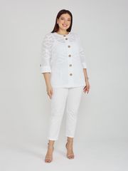 Sweter BONADI #2178 belyj