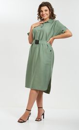 Dress Rishelie 0983 oliv