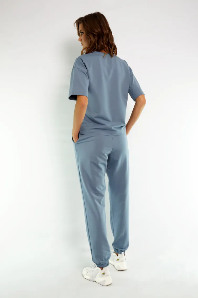 Костюм Kivviwear арт. 4036-4037.03 дымчатый голубой