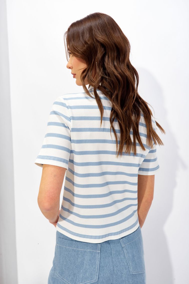 Джемпер Люше арт. 4344 голубой