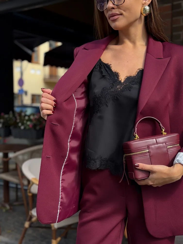 Garnitur Dilana Vip #2152 marsala