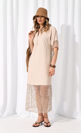 Платье AMUAR 1113 беж