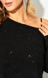 Джемпер LAIKONY L-504-1 черный