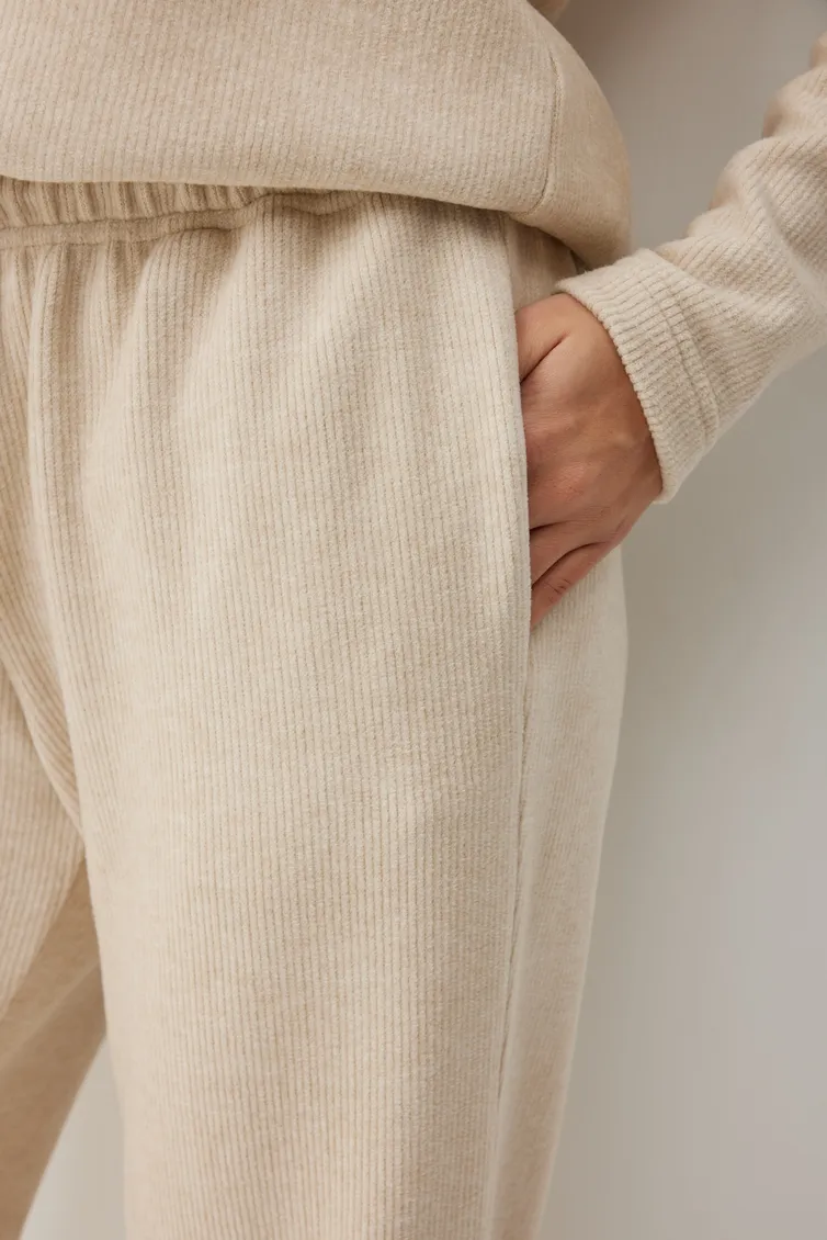 Trousers TND #M378/1 bezhevyj