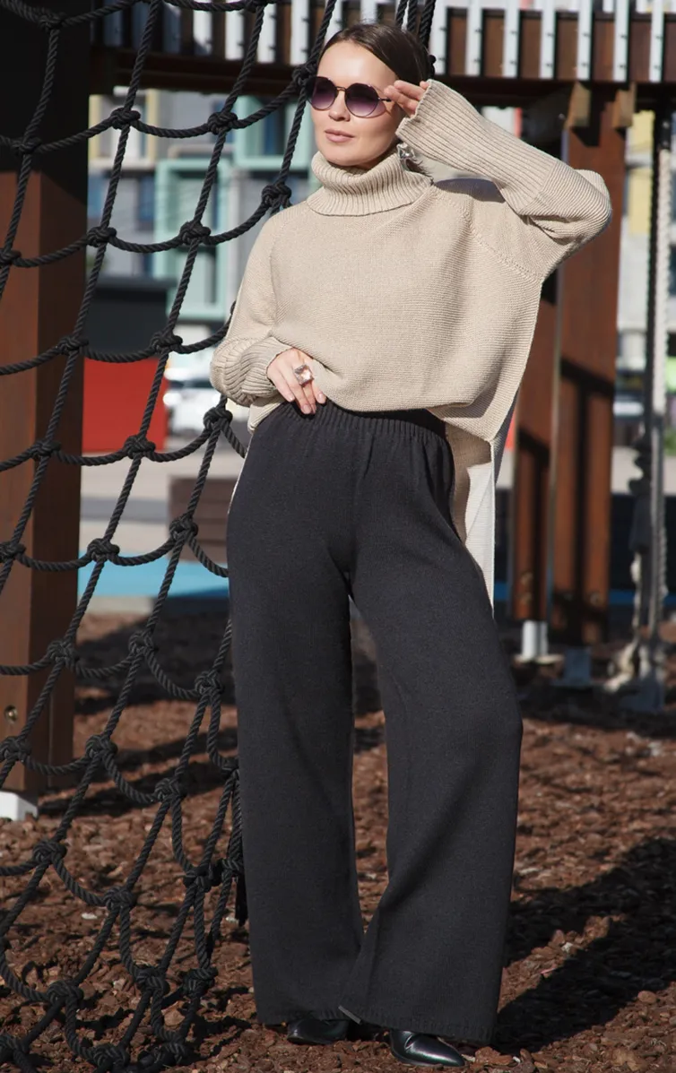 Trousers Polesie #S8520-22 2S5280-D43 glubokij chernyj 170