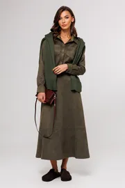 Юбка Buter New арт. 3159 хаки