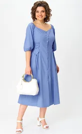Sukienka Aira Style 24424 goluboj