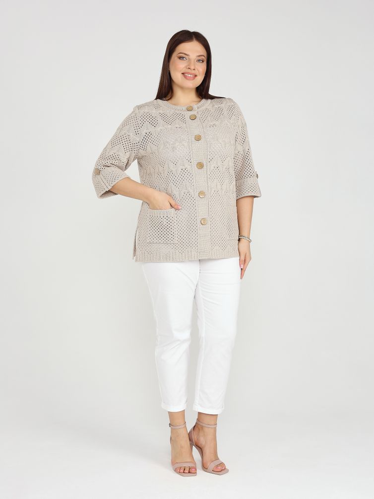 Кардиган BONADI арт. 2187 лен