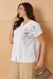 Блузка PND арт. 89640 белый