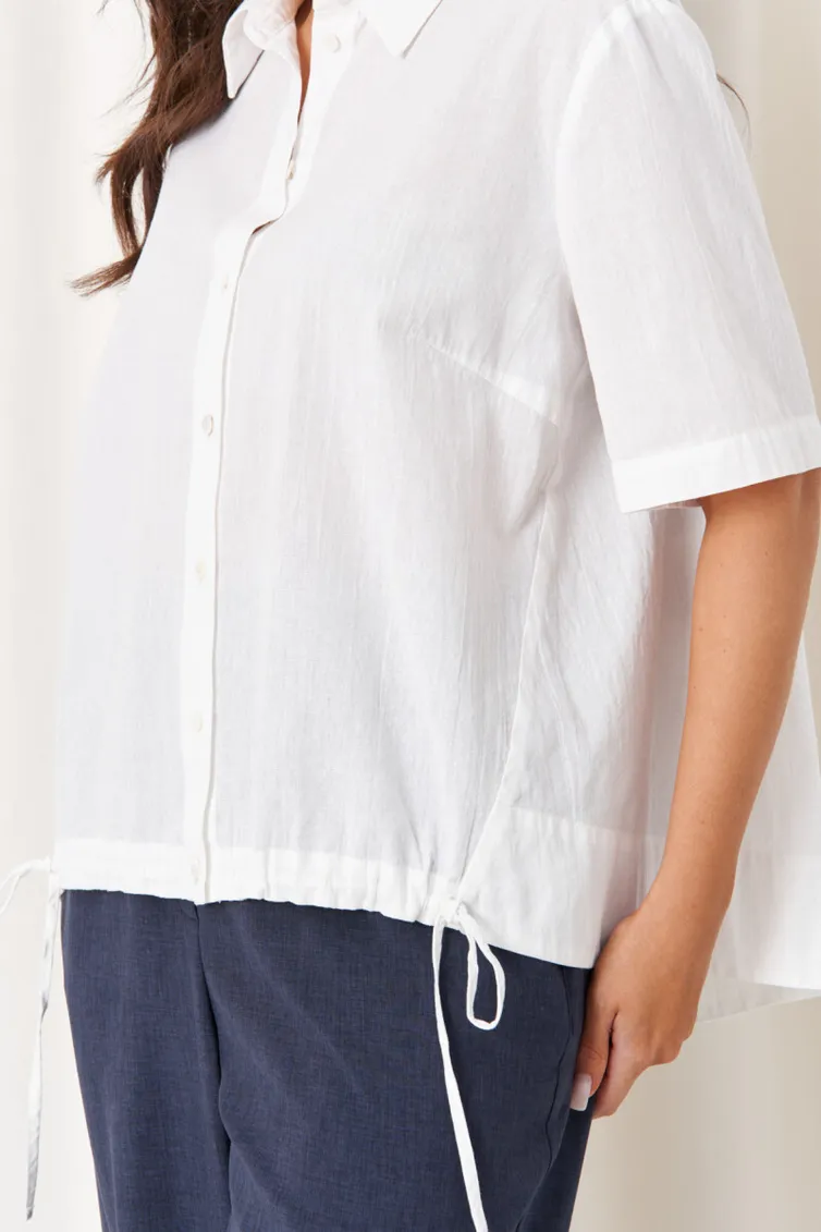 Bluzka PND #87440 belyj