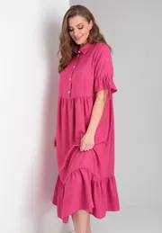 Sukienka Vilena-fashion #815 fuksiya