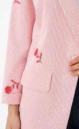 Жакет Panda 123830 бело-красный